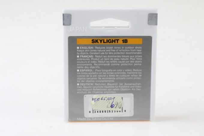 Hoya HMC Skylight 1B Filter 52mm