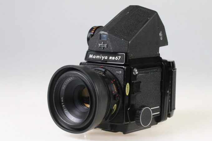 Mamiya RB67 PRO-S mit Sekor C 127mm und Prismensucher - #212405