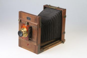 Holzkamera 13x18cm Photo-Hall Paris mit Verschluss - Defekt - #14 / 397