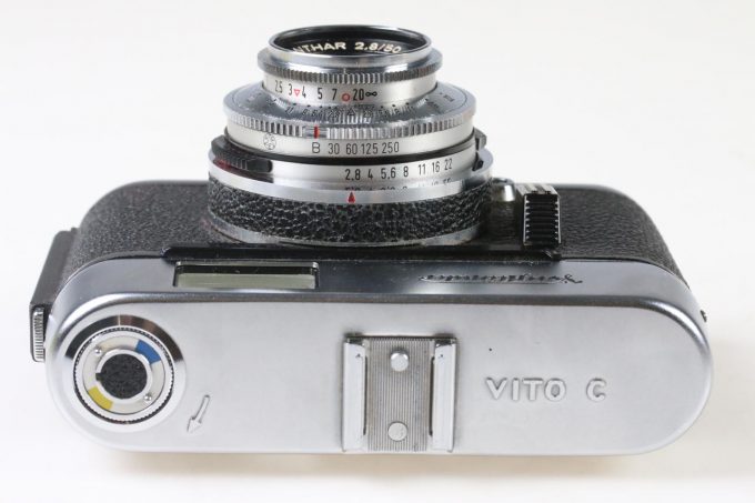 Voigtländer Vito C mit Lanthar 50mm f/2,8 Sucherkamera - #6506742