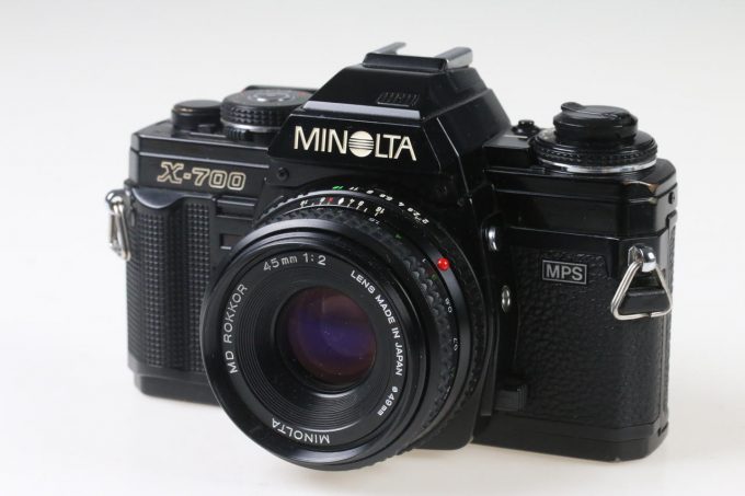 Minolta X-700 mit MD 45mm f/2,0 - #1415679