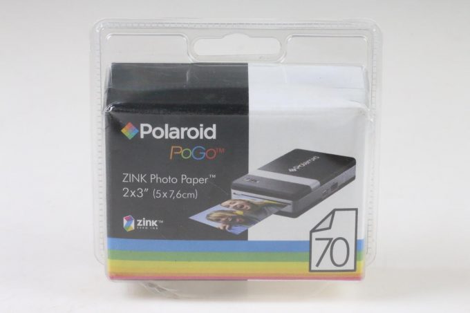 Polaroid PoGo Zink Photo Paper 2x3inch - 70 Blatt