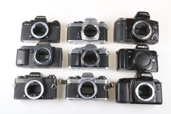 Konvolut diverse Kameras - 19 Stück