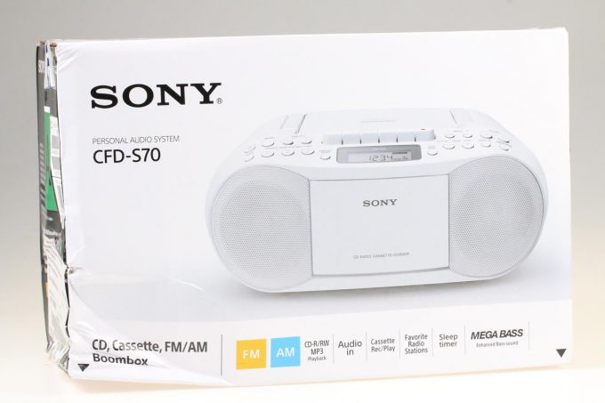 Sony CF-DS70 weiss Hi-Fi Demogerät ::: volle Garantie