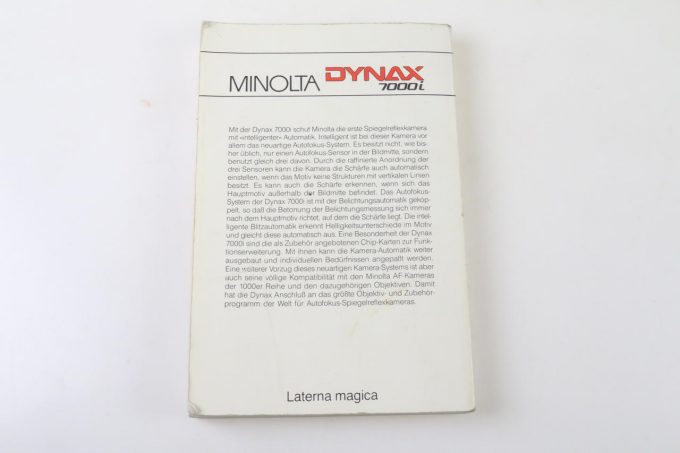 Minolta Dynax 7000i Handbuch