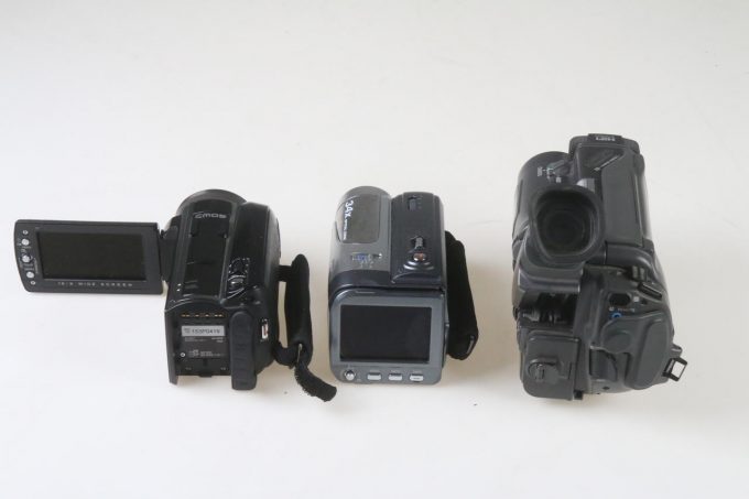 Konvolut diverse Videokameras - 5 Stück Bastlergeräte