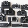 Konvolut diverse SLR-Kameras - 9 Stück Bastlergeräte