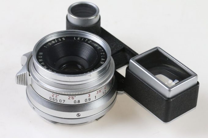 Leica Summaron 35mm f/2,8 mit Brille für Leica M3 - #1783192