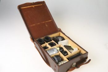 Leica Leitz Tasche mir Reproadapter und Wechselschlitten