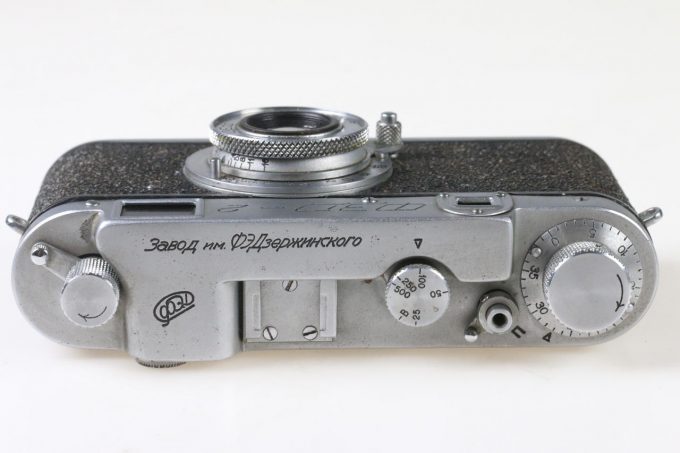 FED 2 (PE0355) Sucherkamera mit 50mm f/3,5 Pre-series - #001502