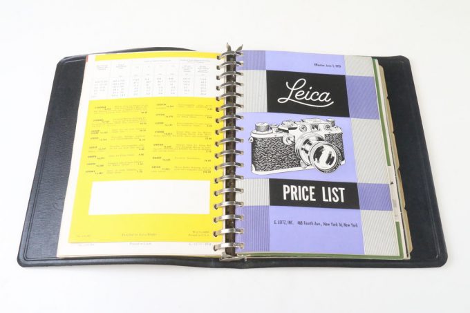 Leica Product Directory New York mit Prospekten