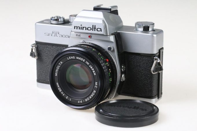 Minolta SR-T 303b mit MD 50mm f/2,0 - #3341786