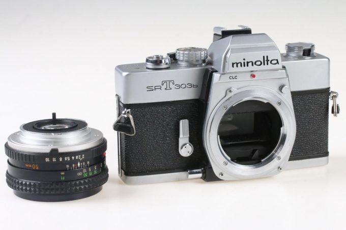 Minolta SR-T 303b mit MD 50mm f/2,0 - #3341786