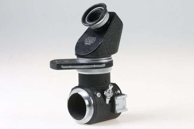 Leica Micro Visoflex I (IFLEX) mit Sucherlupe (PEGOO)