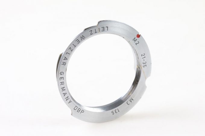 Leica Adapterring für M39 auf Leica M - M2 21-35 und M3 135mm - ISOOZ