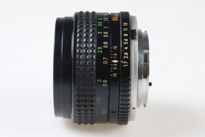 Minolta MC Rokkor-PF 50mm f/1,7 - #4168682