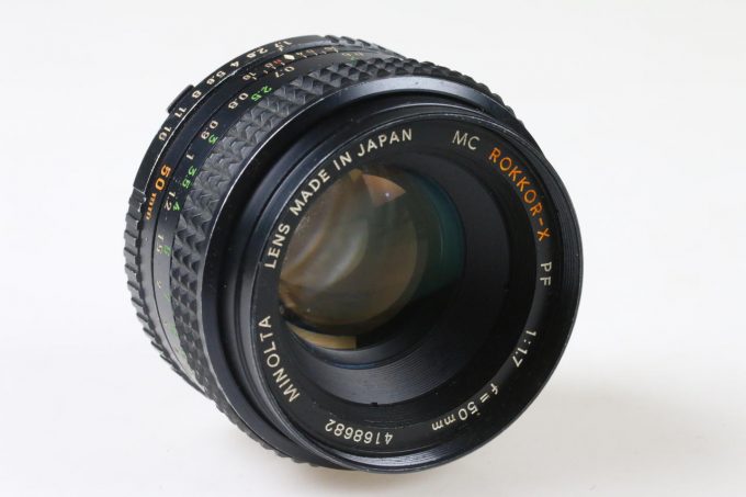 Minolta MC Rokkor-PF 50mm f/1,7 - #4168682