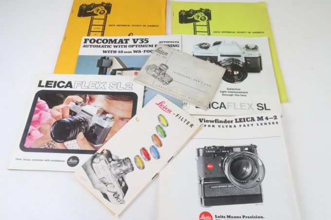 Leica Konvolut diverse Bücher