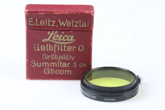 Leica Gelbfilter 0 - GBOOM - in OVP