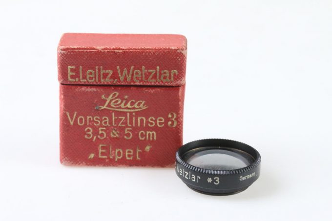 Leica Vorsatzlinsen ELPET 3 19mm