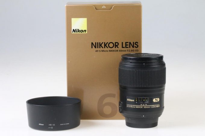 Nikon AF-S Micro NIKKOR 60mm f/2,8 G ED - #2008325