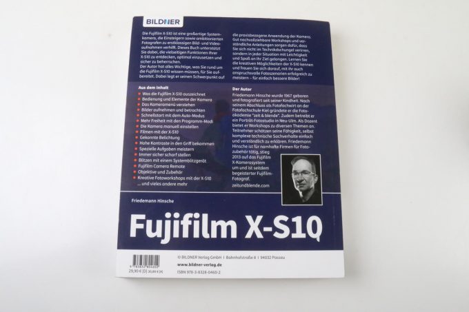 Buch / Fujifilm X-S10 / Bildner Verlag