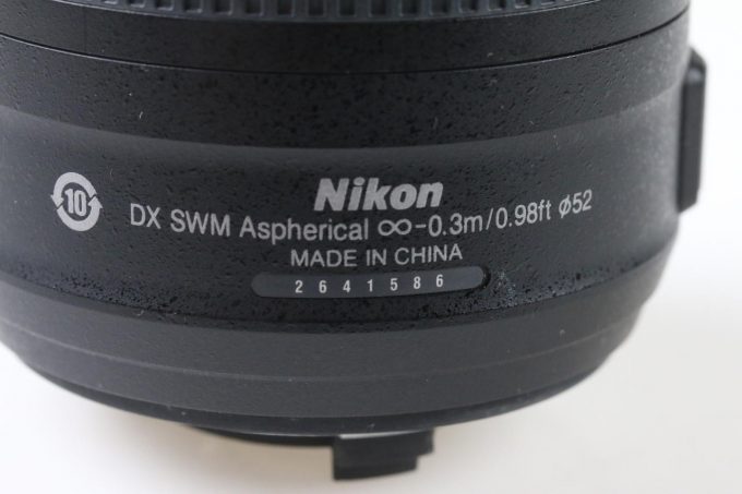 Nikon AF-S DX NIKKOR 35mm f/1,8 G DX - #2641586