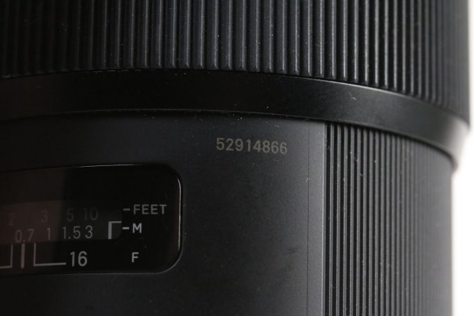 Sigma 35mm f/1,4 DG HSM Art für Nikon AF