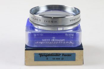 Voigtländer Focar D Nahlinse 348/54 - 54mm