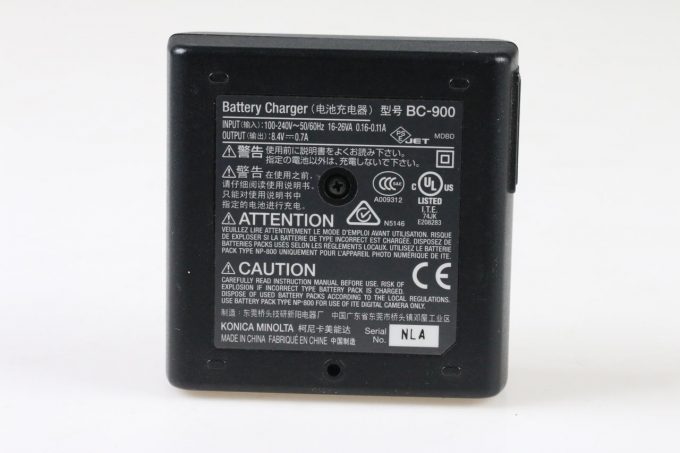 Minolta Li-Ion Battery Charger BC-900