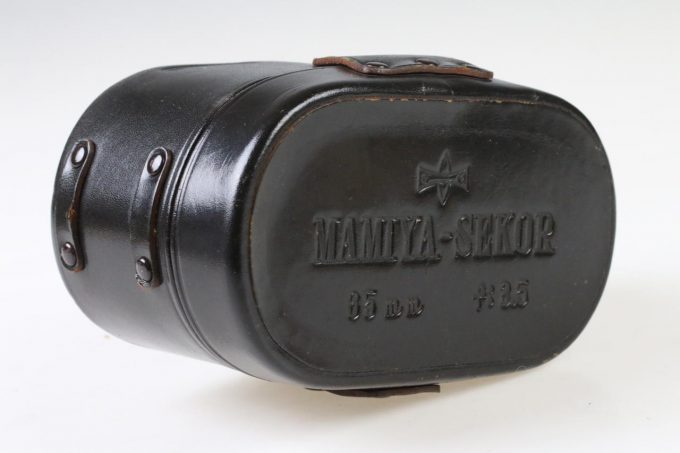 Mamiya Objektivköcher für Mamiya-Sekor 65mm f/3.5 C330 – Leder, schwarz