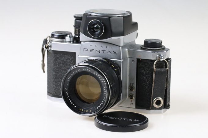 Pentax S1a mit Takumar 55mm f/2,0 und Pentax Meter - #611032