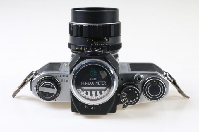 Pentax S1a mit Takumar 55mm f/2,0 und Pentax Meter - #611032