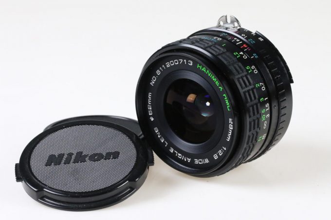 Hanimex 28mm f/2,8 HMC für Nikon MF - #611200713
