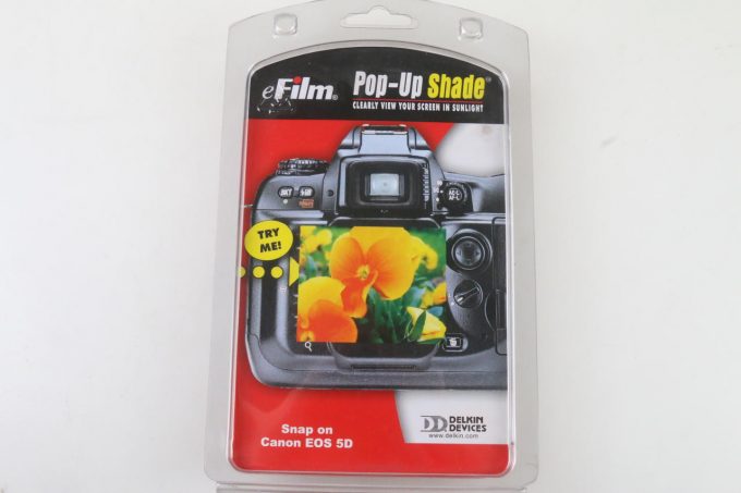 eFilm Pop-Up Shade für Canon EOS 5D