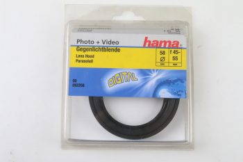 Hama Gegenlichtblende 58mm für Weitwinkel 45-55mm