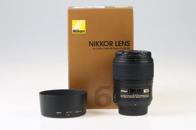 Nikon AF-S Micro NIKKOR 60mm f/2,8 G ED - #2312114