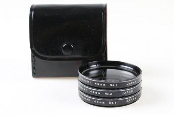 MONAMI - Nahlinsenset mit Lederetui