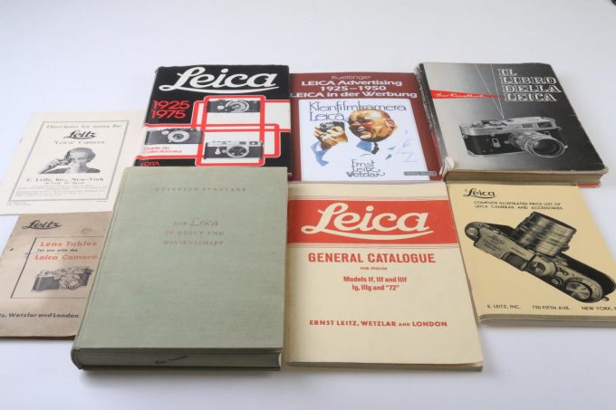 Leica Diverse Bücher und Preislisten
