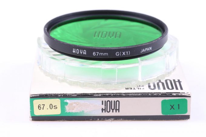 Hoya HMC Grünfilter G (X1) - 67mm