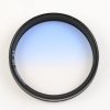 B&W Farbverlauffilter blau 50% / E60