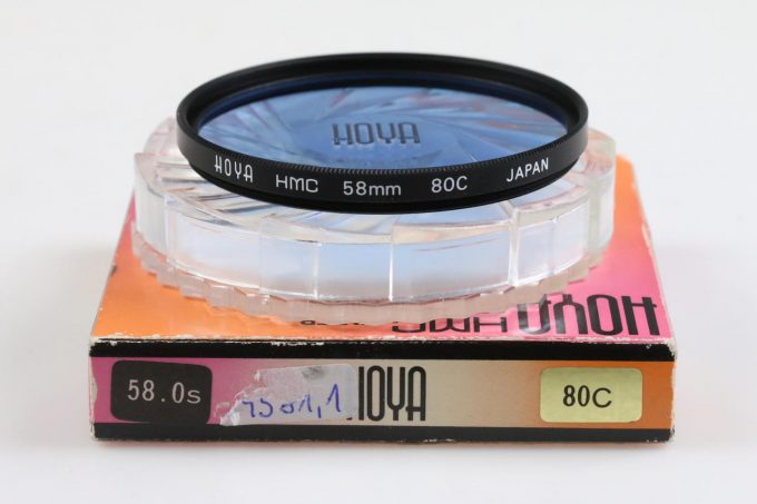 Hoya HMC Blaufilter 80C - 58mm