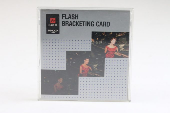 Minolta Flash Bracketing Card