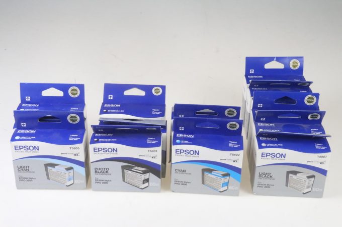 Konvolut - Druckerpatronen ABGELAUFEN für Epson Stylus Pro 3800 - 27Stk
