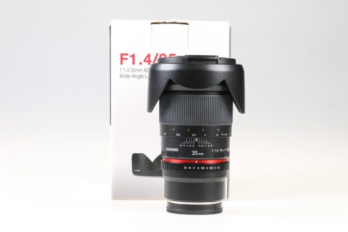 Samyang 35mm f/1,4 AS UCM für Fuji XF - #28431