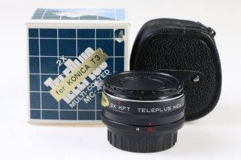 2x Teleplus MC-4 Macro für Konica