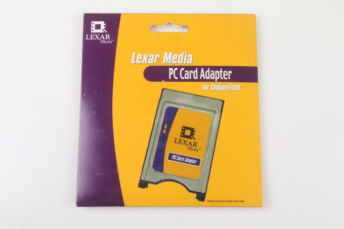 Lexar Media - PC Card Adapter für Compact Flash