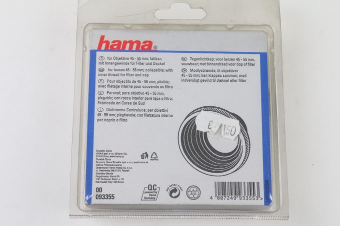 Hama Gegenlichtblende 55mm für 45-55mm