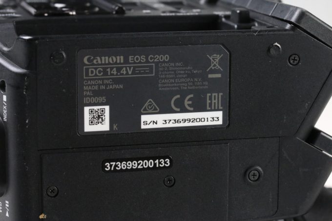 Canon EOS C200 mit Zubehör - #2215CO28
