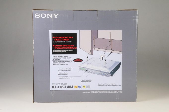 Sony ICF-CD543RM Küchenradio